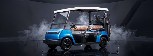 Pacific Blue GA300 Golf Cart